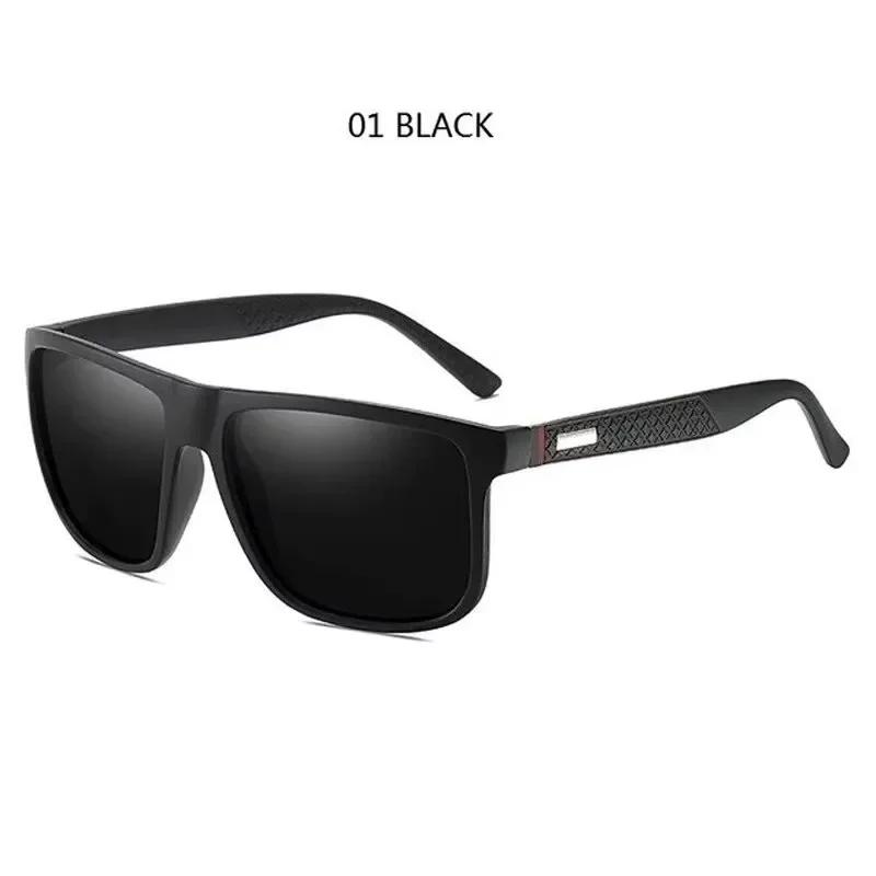 Oversized Polarized Sunglasses For Men Women Fashion Driving Square Vintage Fishing Travel Big Frame Sun Glasses UV400 Eyewear