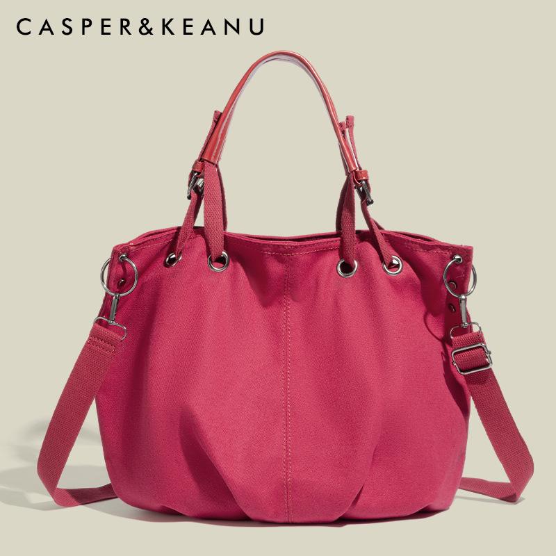 

CAPIE&KURI Women s Large Vintage Japanese Canvas Tote Bag - Shoulder & Crossbody