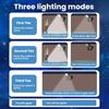 Magnetic Solar Light Outdoor Motion Sensor, Semi Embedded Installation, Solar Charging, Suitable for Courtyards, Terraces, Fences, and RVs