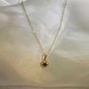 S925 Sterling Silver 3D Heart Pendant Necklace - Elegant, Lightweight, Versatile Design for Women