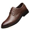 Men's Leather Shoes Business Casual Dress Shoes Gentleman Handsome Party Wedding Shoes