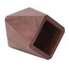 Black Walnut Wood Pen Holder Hand Made Exquisite Wood Pencil Holder Space Saving Multifunctional Pen Holder Cup for