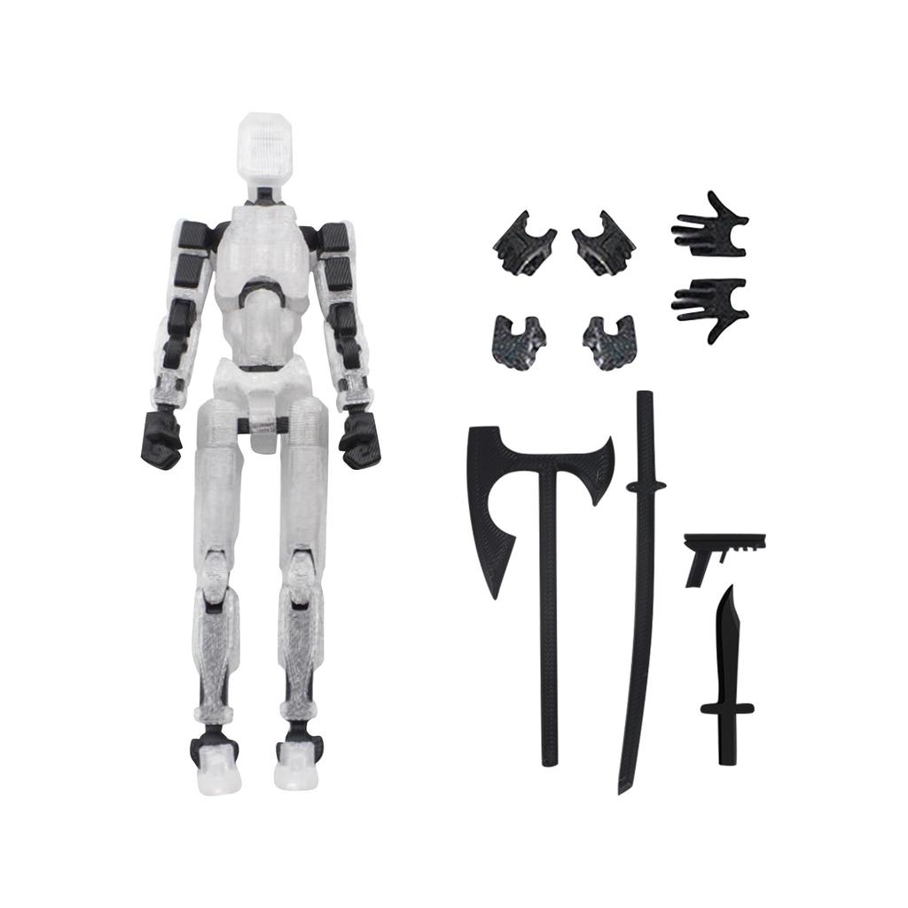 Puppe 13 Gelenke Beweglich 3D Gedruckte Puppe Spielzeug 3. Generation Schaufensterpuppe DIY Ganzer Körper Dekompressionsspielzeug