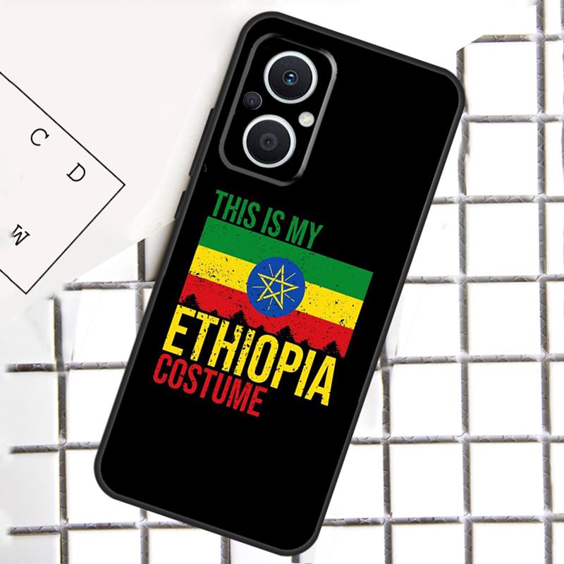 Ethiopia Flag Phone Case For OPPO Reno 13F 13 12 11 14 F 10 Pro 8T 7 8 Lite OPPO Find X6 X5 X8 Pro Cover