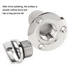 316 Stainless Steel Oval Garboard Drain Plug Vent Connector Fitting Boats Parts