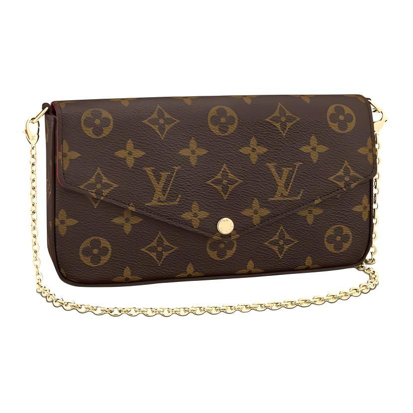 LOUIS VUITTON Sieviešu Felicie Pochette Monogram