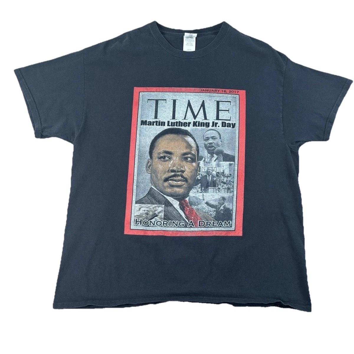 

Martin Luther King Jr Time Magazine Shirt Mens XL Black I Have A Dream BLM VTG 2XL