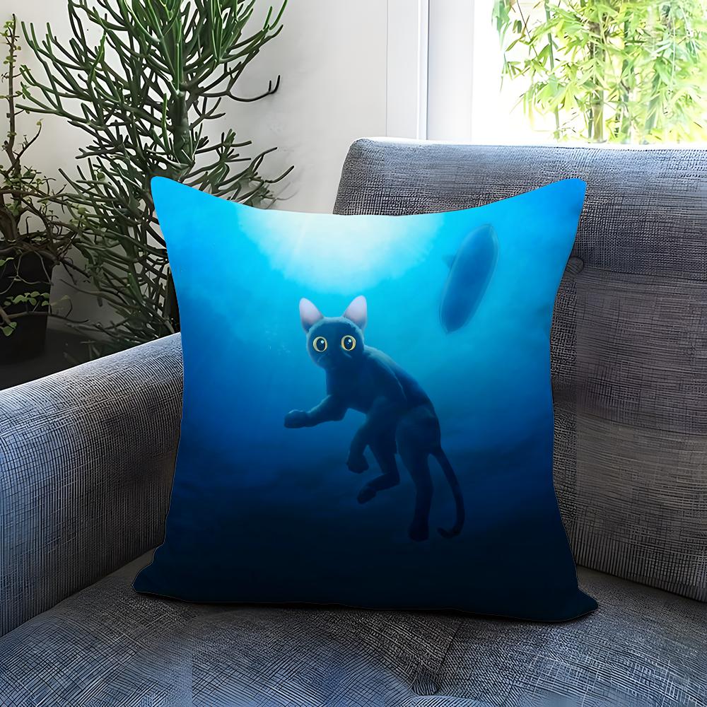 POPULAR F-FFflowwws Cushion Cover Comfortable Reversible Pillow Cover Ideal for Car Sofa Bedroom & Beyond