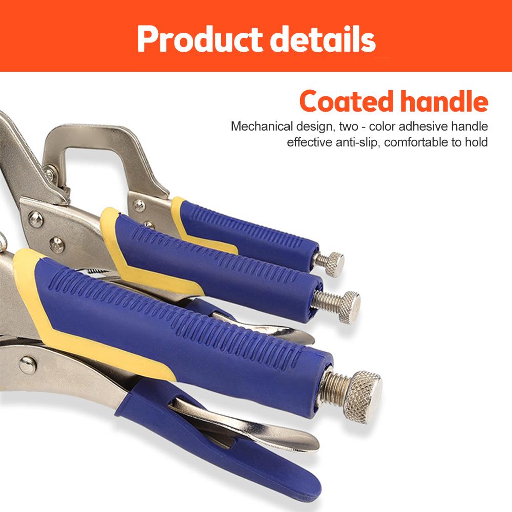 6/9/11/14/18-inch Multi-purpose C-clamp Heavy-duty clamping fixture Welding clamp