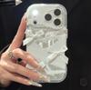 White lace butterfly suitable for oppo/VIVOS30 mobile phone case Y200 creative RENO14/Xiaomi protective case