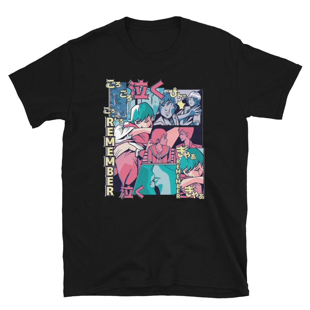 Anime Style Old Love Memory Storytime T-Shirt M