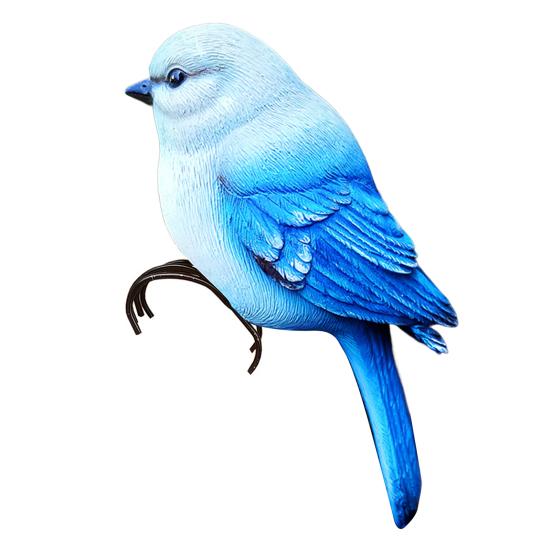 Planter Fuglefigur Resin Hagefuglstatue med Klør Blomsterpottedekor Papegøyestatue for Bonsai Hjemmedekor Gårdskunst