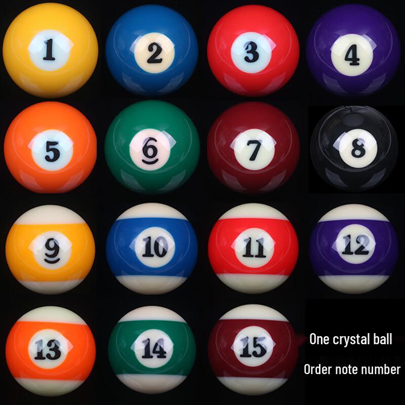Crystal Billiard Cue Ball