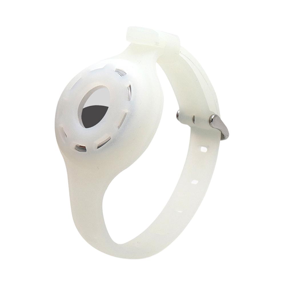 Luminous Dog Collar Pet Supplies Silicone Dog Cat Collar Adjustable Accessories Anti-lost Collar Soft Protector for Apple Airtag M