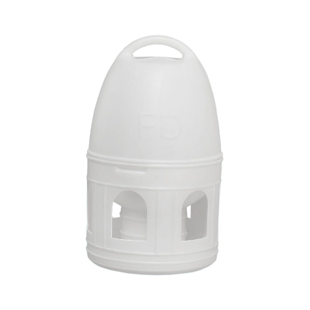 Parrot Water Dispenser with Handle Breeding Pigeon Drinker Waterer Bird Automatic Feeder for Parakeet Ducks Chicks Poultry Cage