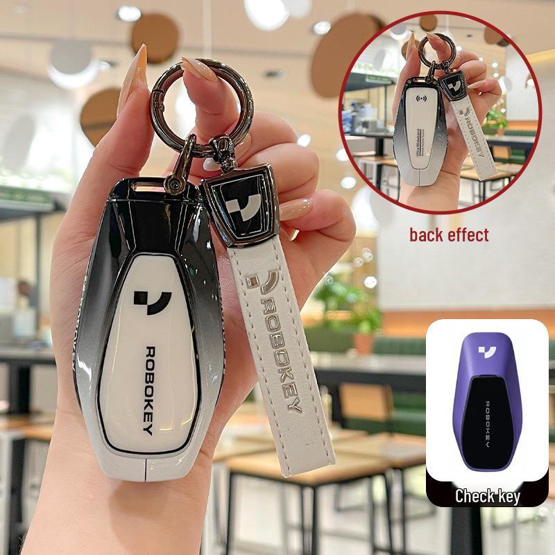 Ji Yue 01 Key Case 2023: Premium Metal Shell NFC Car Accessory