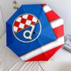 GNK Dinamo Zagreb  pattern, automatic folding umbrella, portable and foldable design, 8 ribs, a Christmas or birthday gift.