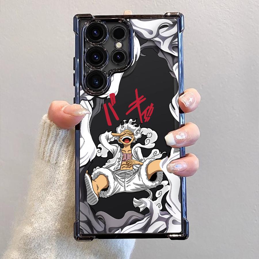 Phone Case for Samsung Galaxy s24fe S20 FE S22 Ultra S25 Ultra s24ultra S24 S25 Plus S23 S21FE Soft Cover Anime Ones Pieces
