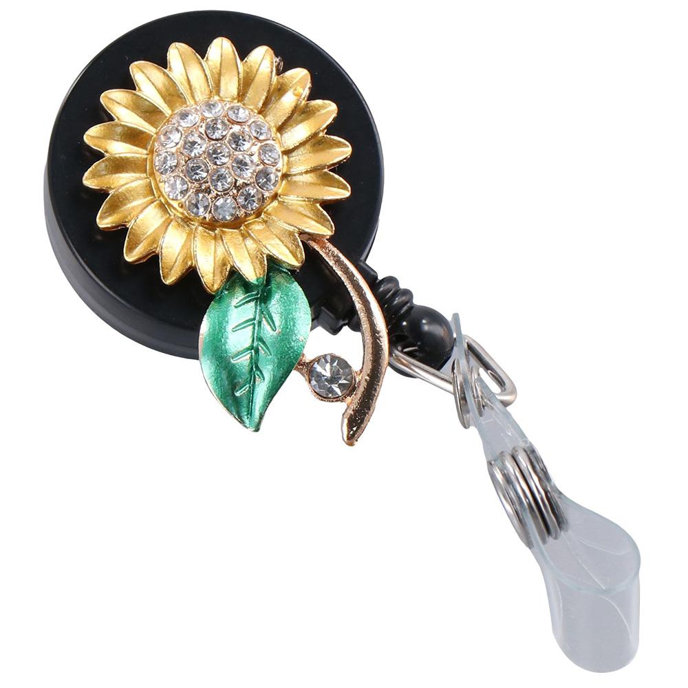 

Катушка для значков подсолнечника ABS Сверхмощный новый выдвижной офис