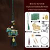 Song Jin DIY Keychain Kit: Year of the Horse Charm - Handcrafted Gift & Intangible Cultural Heritage