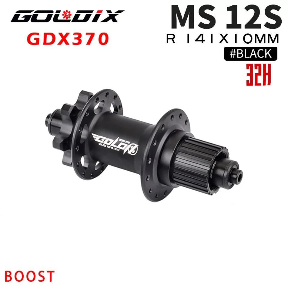 Goldix M370 Boost 32-Hole Mtb Thunder Masses Bicycle Hub Ratchets Cube Pro 7 32 Holes Cube 12X148 Rear Front 15X110 Ratchet 36T