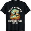 Retro Rocky Mountains National Park _ Vintage USA T-Shirt