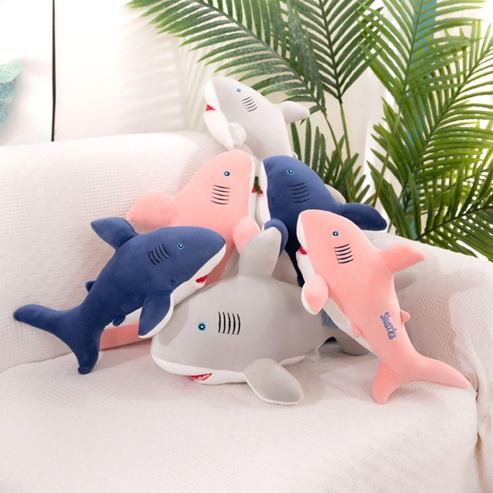 Kids Toys Plush Doll Shark Stuffed Toys Giant Shark Plush Toy Pillow Cushion Stuffed Animal Doll