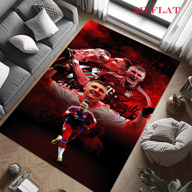 FC Bayern Munich Carpet Rug for Living Room Bedroom Home Sofa Decoration,Kids Play Nonslip Floor Mat