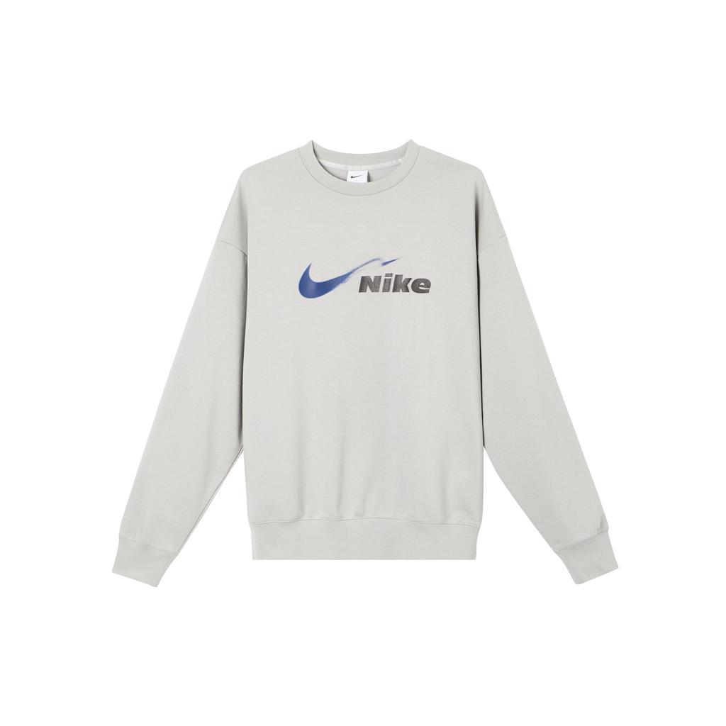 Nike Dri Fit Track Club Sweatshirt Men's Preppy Gray/Blue Color Cavity/Medium HV4880-009