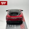 MINIGT 1:64 Aston Martin DBS Hyper Red alloy car Model 1065