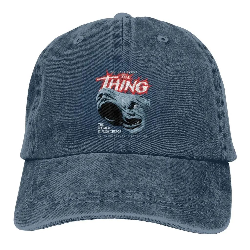 Summer Cap Sun Visor The Thing John Carpenter Horror Sci Fi Hip Hop Caps The Thing Cowboy Hat Peaked Hats