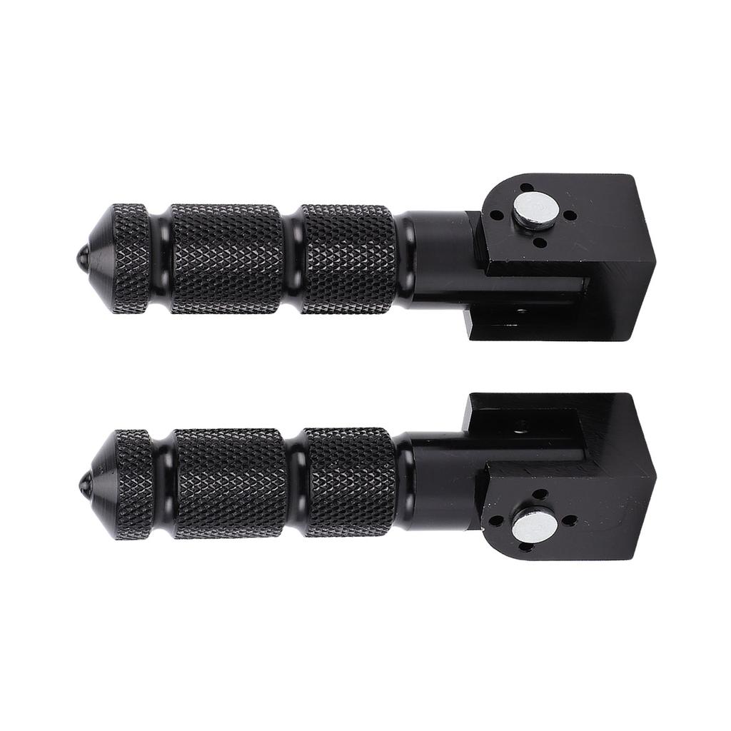 2Pcs Aluminum Pedals for Motorcycle Electric Car 8MM   90 Degree Folding Support Rod