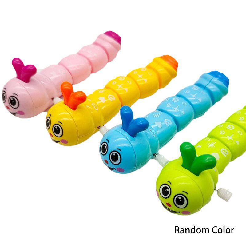 Adorable Children's Plastic Bouncing Clockwork Toy Frog Chick Small Animal For Play
