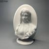 Het Gesluierde Meisje Gipsen Beeldje Ambachten Bureau Decoratie Ornamenten Creatief Kunstwerk Karakters Beeldhouwwerk Kamer Esthetische Decoratie