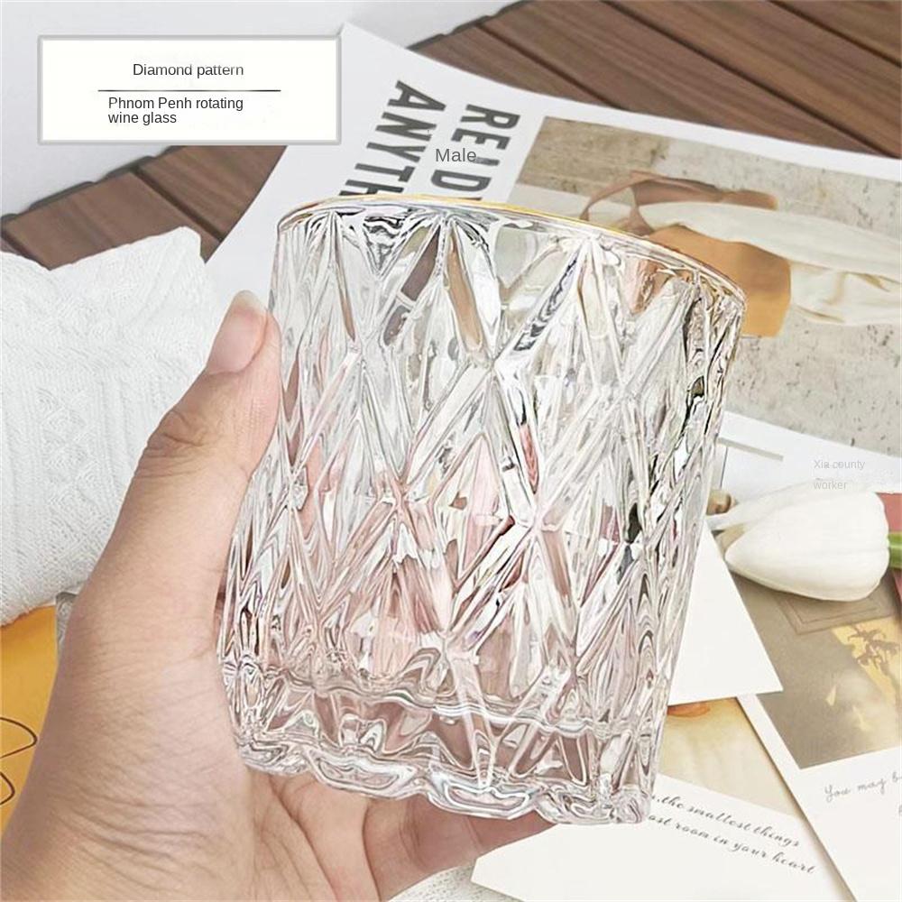 

Стакан для виски Whiskey Rocks с роскошной коробкой - 350 мл, 11 унций прозрачный стакан для виски для , коктейльных напитков, уникальных подарков для 301-400ml