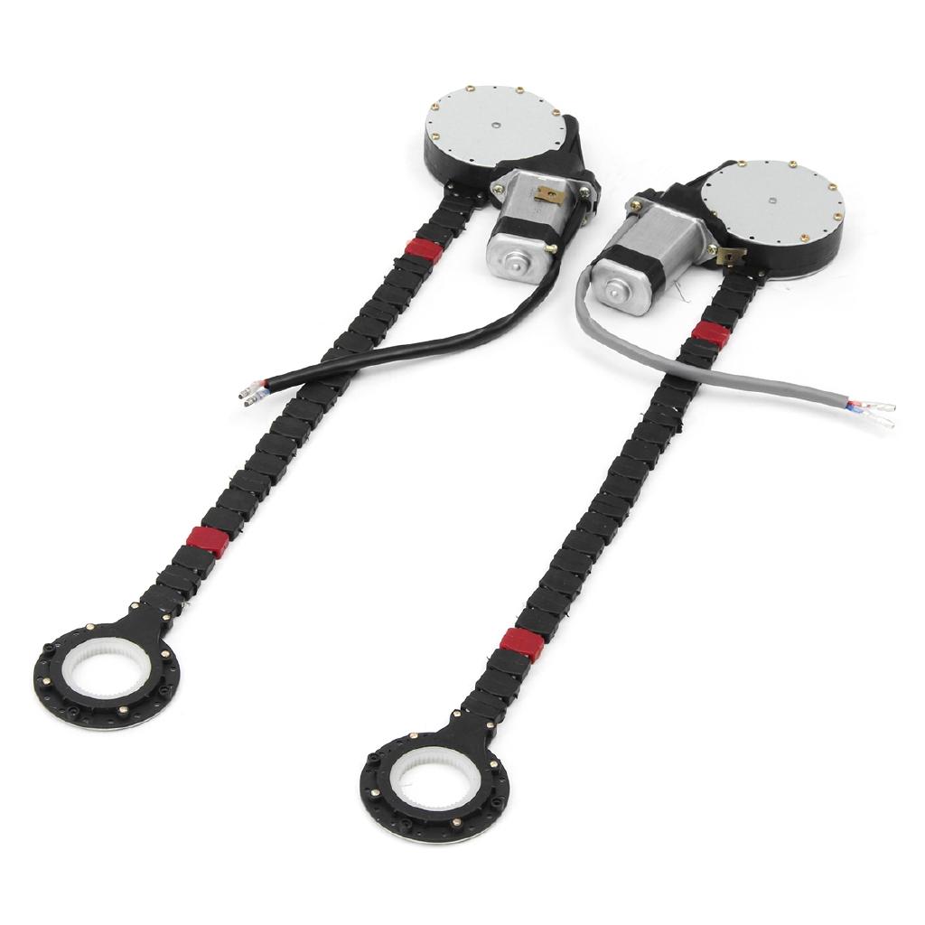 Universal Electric Car Power Window Lift Regulator Conversion Kit for 2 Door Car Truck SUV Window Lifter Repair Kit