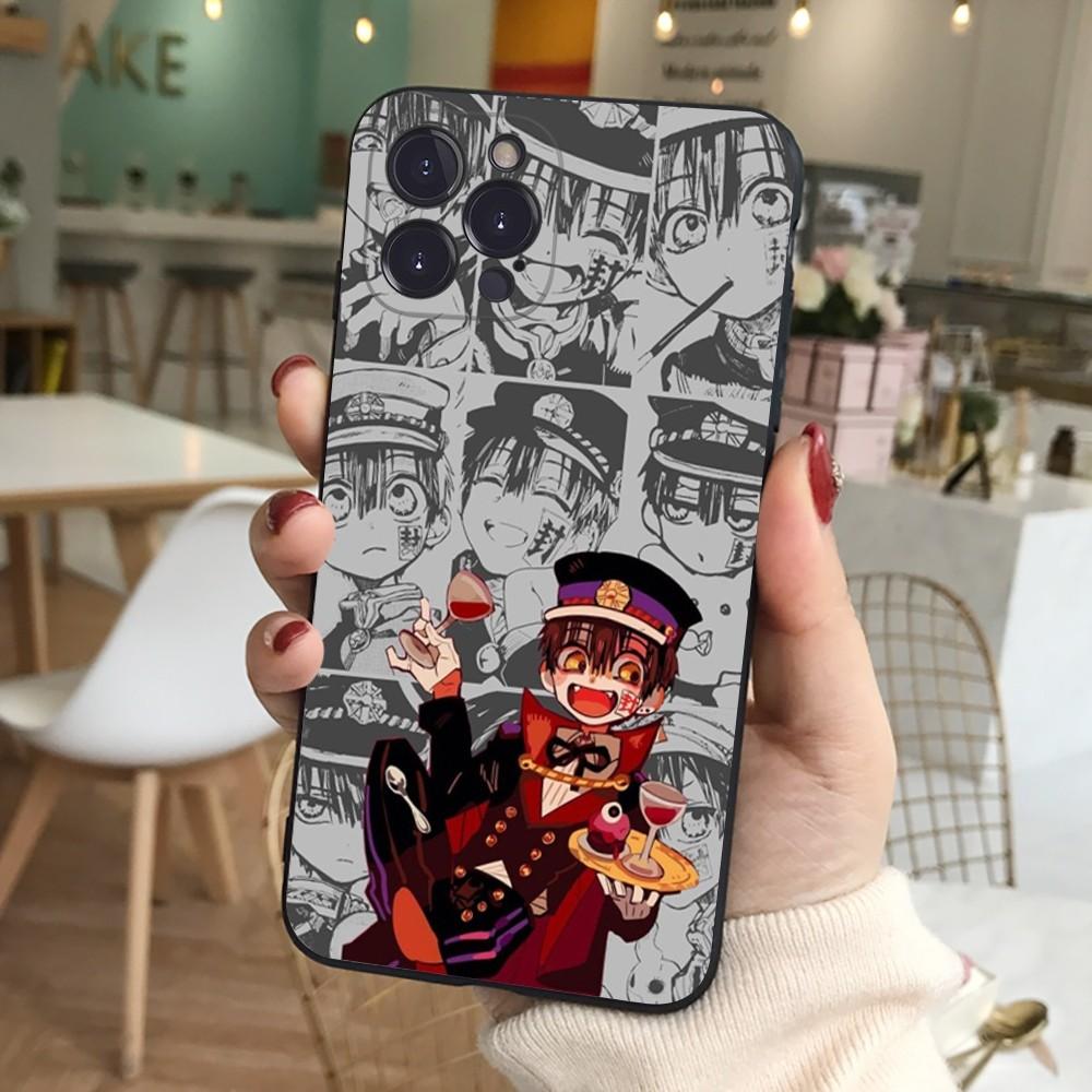 Toilet Bound Hanako Kun Phone Case Silicone Soft for Iphone 16 15 14 13 12 11 Pro Mini XS MAX Plus X Cover