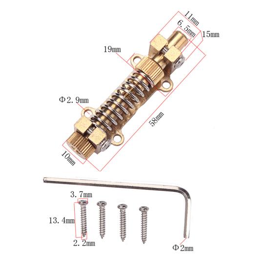Tremsetter Bridge Tremolo Stabilizer Stopper Kit for Fender Electric Guitars