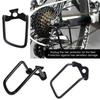 Metal Rear Derailleurs Protectors Folded Bike Guards Iron Shelf Protectors for Mountain and Bikes