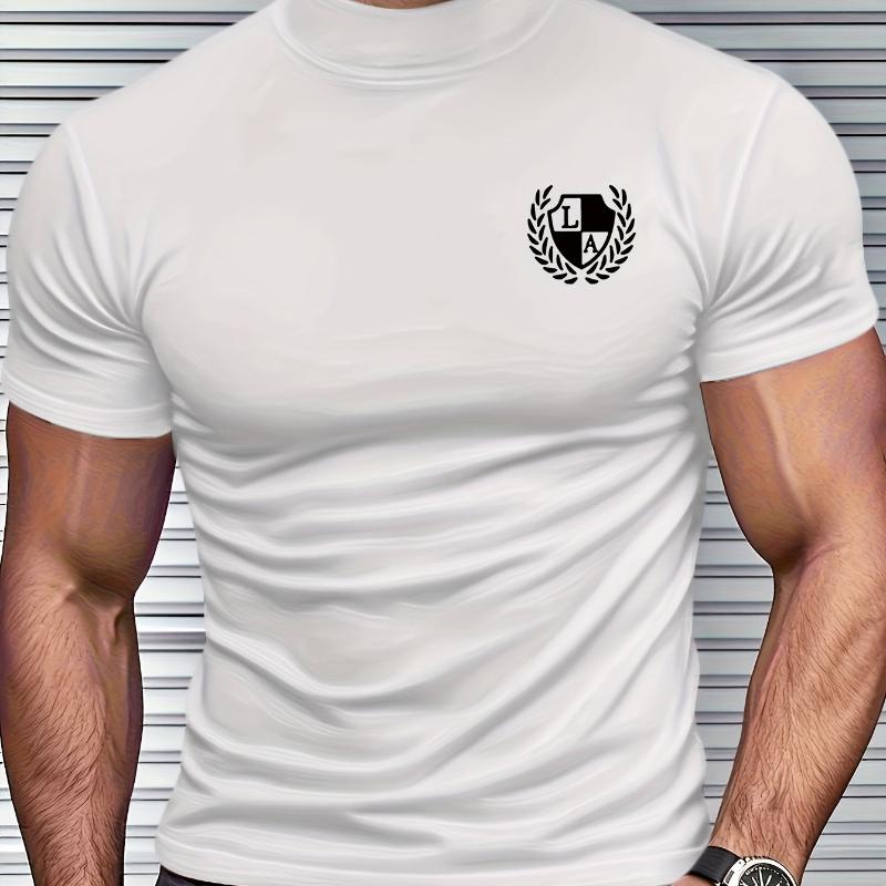 

Slim-Fit Crewneck Tee - Soft Fabric Easy-Care Short Sleeve Wear XXL жёлтый