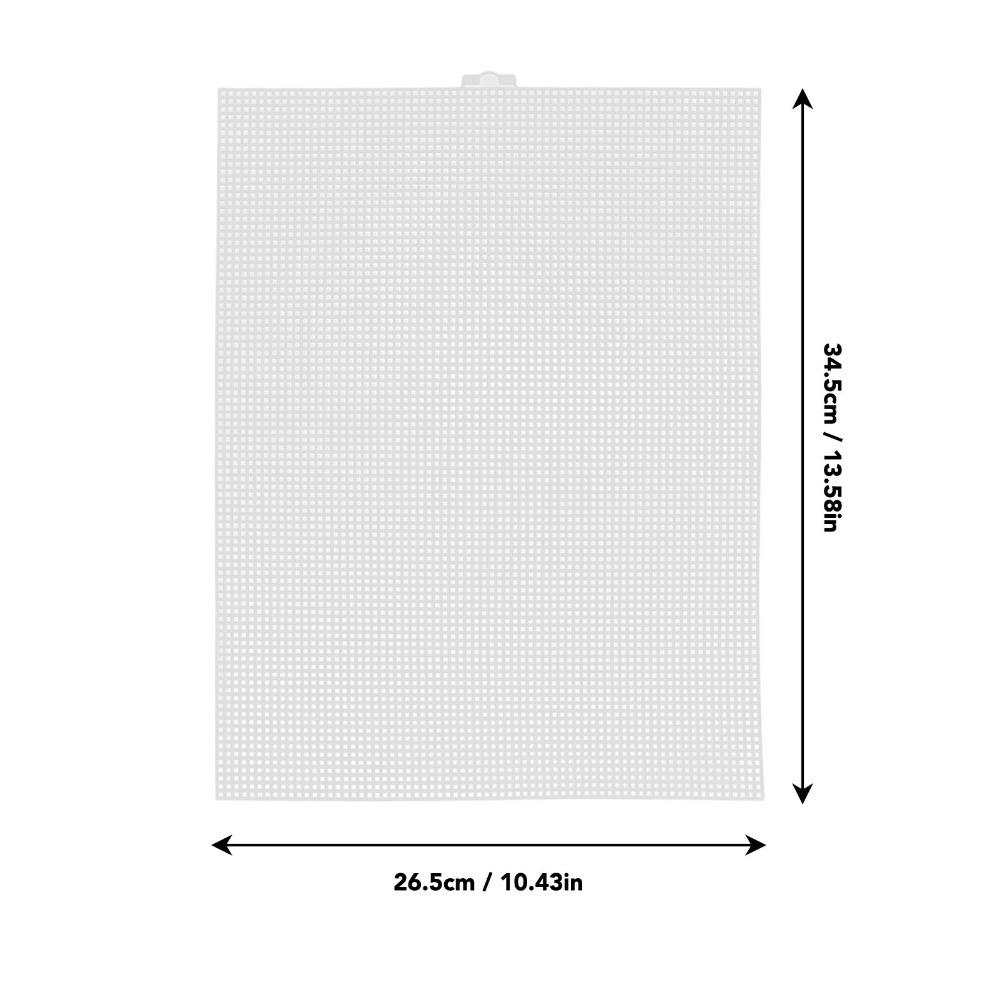 10Pcs Uniform mesh holes Plastic Canvas Sheet Embroidery Mesh Knitting & crochet projects