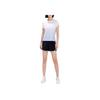 Anta Round Neck Sports Casual Short Sleeve T-Shirt Women Tops Snow-White Printed 162325111-5