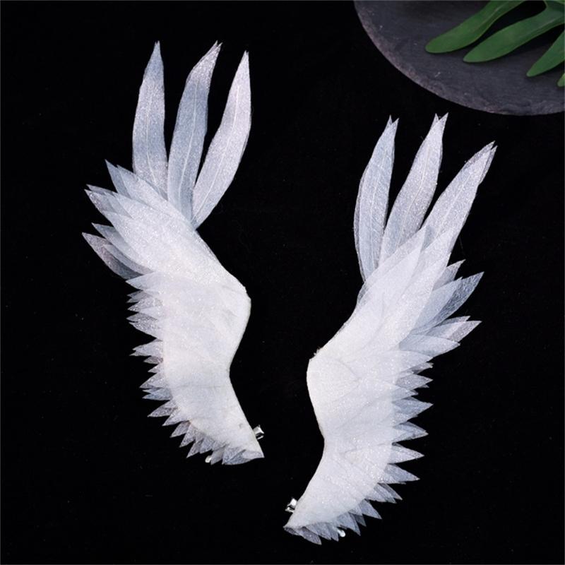 1pair Princesses Hairclip Bridesmaid Decorative Side Clip Light weight Hair Barrettes for Stylish Girls Hair Accessories
