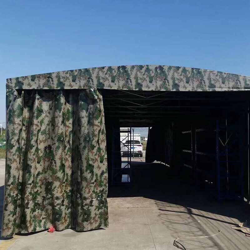 Outdoor Event Canopy Tent with Four-Sided Enclosure