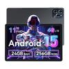 BESTTAB 2025 W90 11-tommers nettbrett Android 15 ,24 GB RAM 256 GB minne(2TB TF),Stor skjerm Widevide L1, Octa-core T615, 8000 mAh, 5G WiFi, 4G LET, 18W