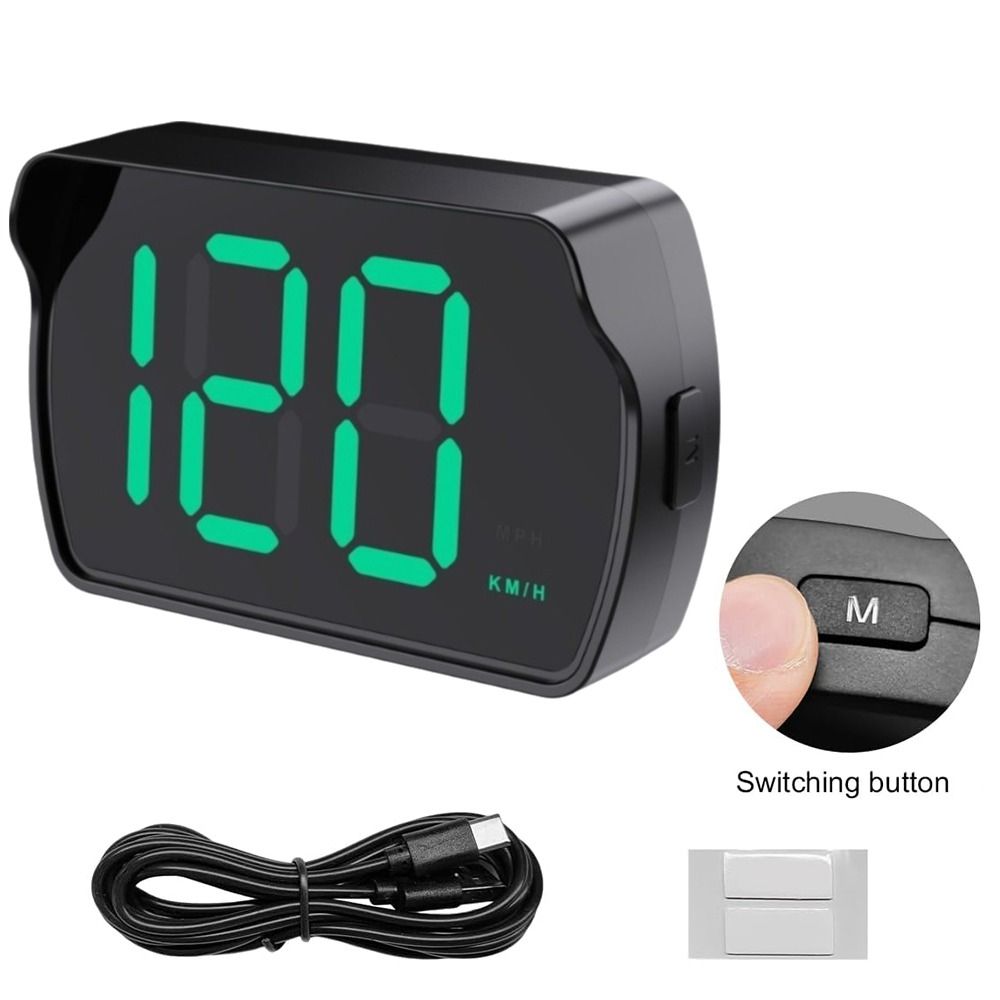 KMH/MPH Digital Speedometer Plug And Play HUD Speed Meter  Car Accessories