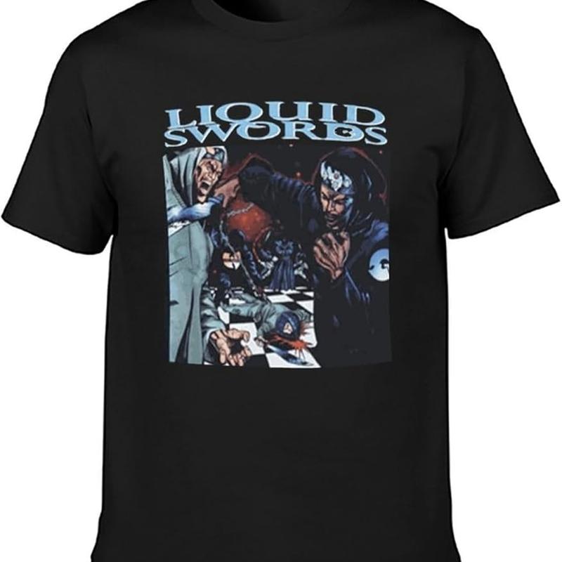 MenS Cotton T Shirt Liquid Swords Vintage Carefully Designed Every Design Is Jus