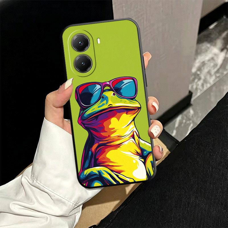 

Cute Cartoon Frog Soft Phone Case for Xiaomi Poco X5 X6 X7 X8 Pro Max X3 F7 F8 Ultra M8 M7 M6 M5 Redmi 15 15C 14C 13C 12C X4 F6 Xiaomi Poco F7 Pro