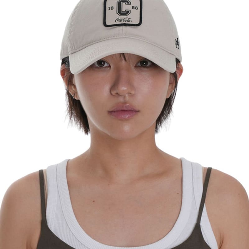 

AMERICAN NEEDLE COCA-COLA C LOGO BALLPARK cap - STONE FREE