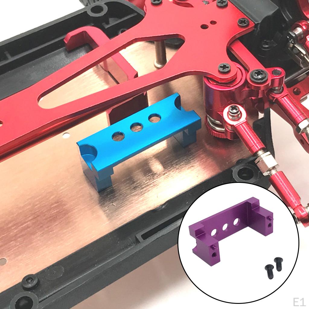 1/14 Aluminum Servo Mounting Stand Holder Bracket for 144001 1/12 124018 124019 Buggy DIY Accs